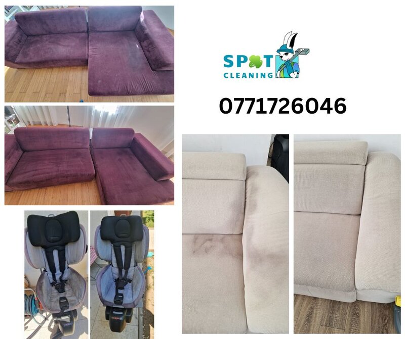 Spot Cleaning - Curatare suprafete textile